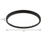 Progress Lighting Everlume Collection Antique Bronze 18" Edgelit Round Trim Ring P860052-020 - alternate 4